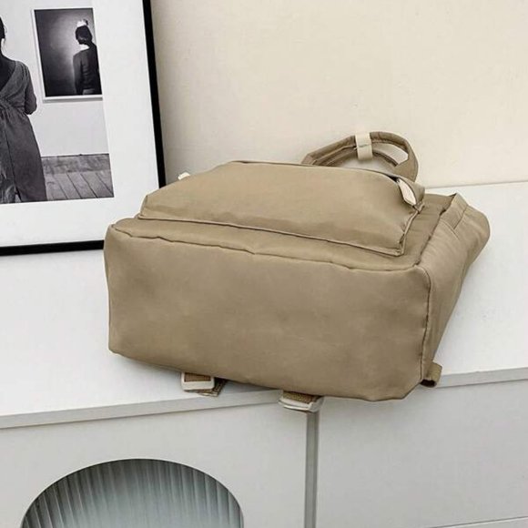 18L Waterproof Patch Decor Laptop Backpack main image 2